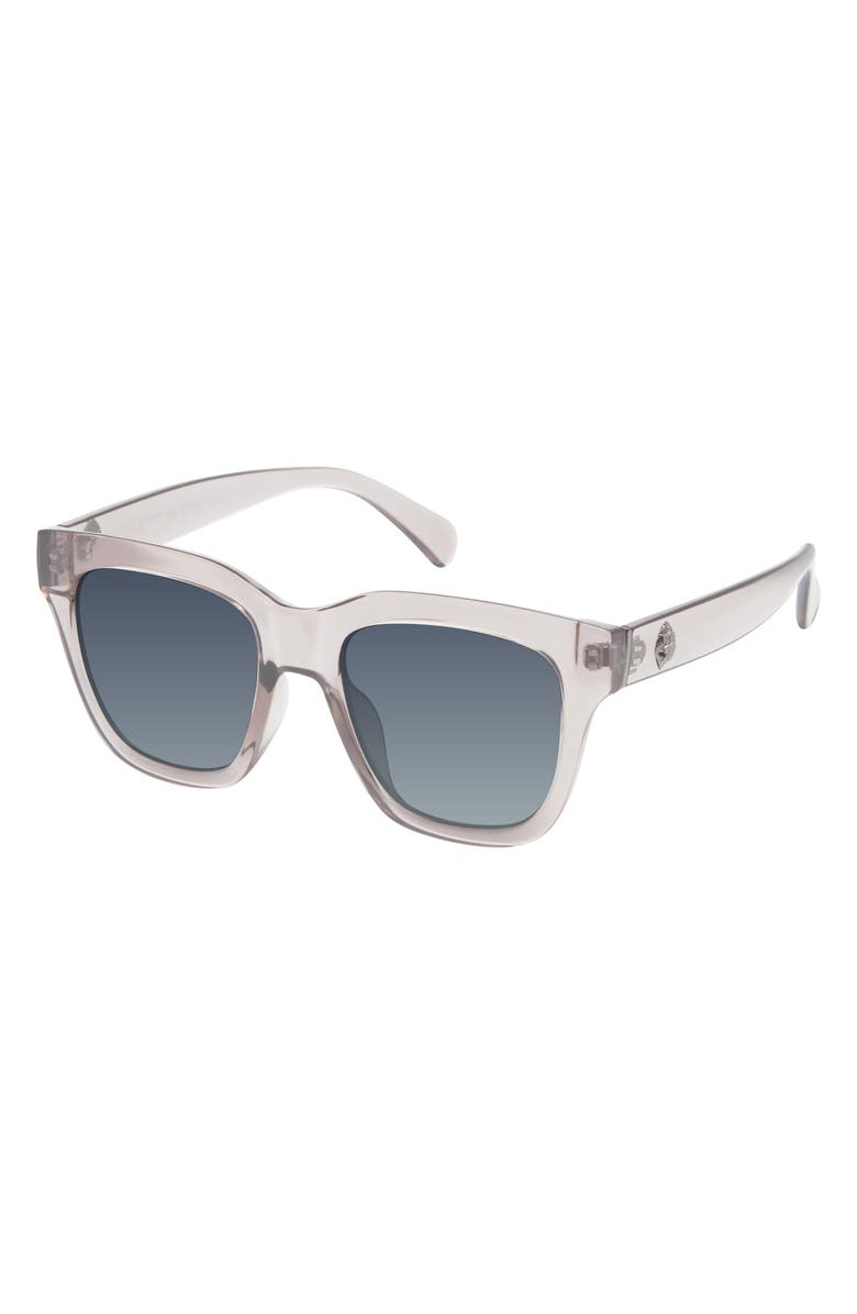 Kurt Geiger London 53mm Square Sunglasses, Alternate, color, Dove Crystal