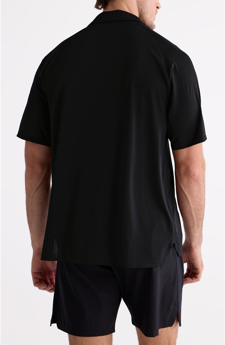Centerline Athletics Men's AirLite Polo Shirt, Alternate, color, Black