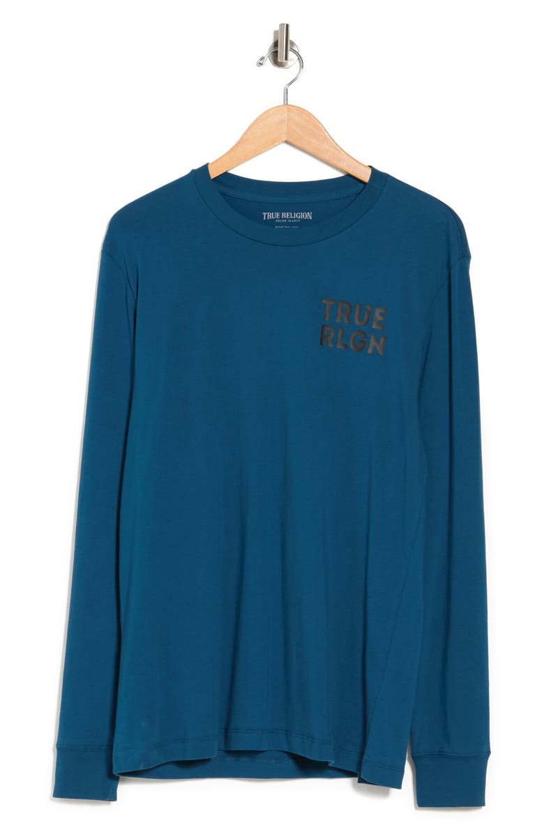 True Religion Brand Jeans TRUE RELIGION Fashion Long Sleeve Buddha Tee, Alternate, color,