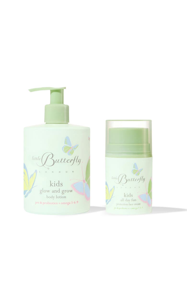 Little Butterfly London Kid's All Day Fun 2 Product Hair and Skincare Bundle, Main, color, 2 Product Bundle