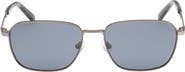 ABERCROMBIE & FITCH 56mm Round Sunglasses