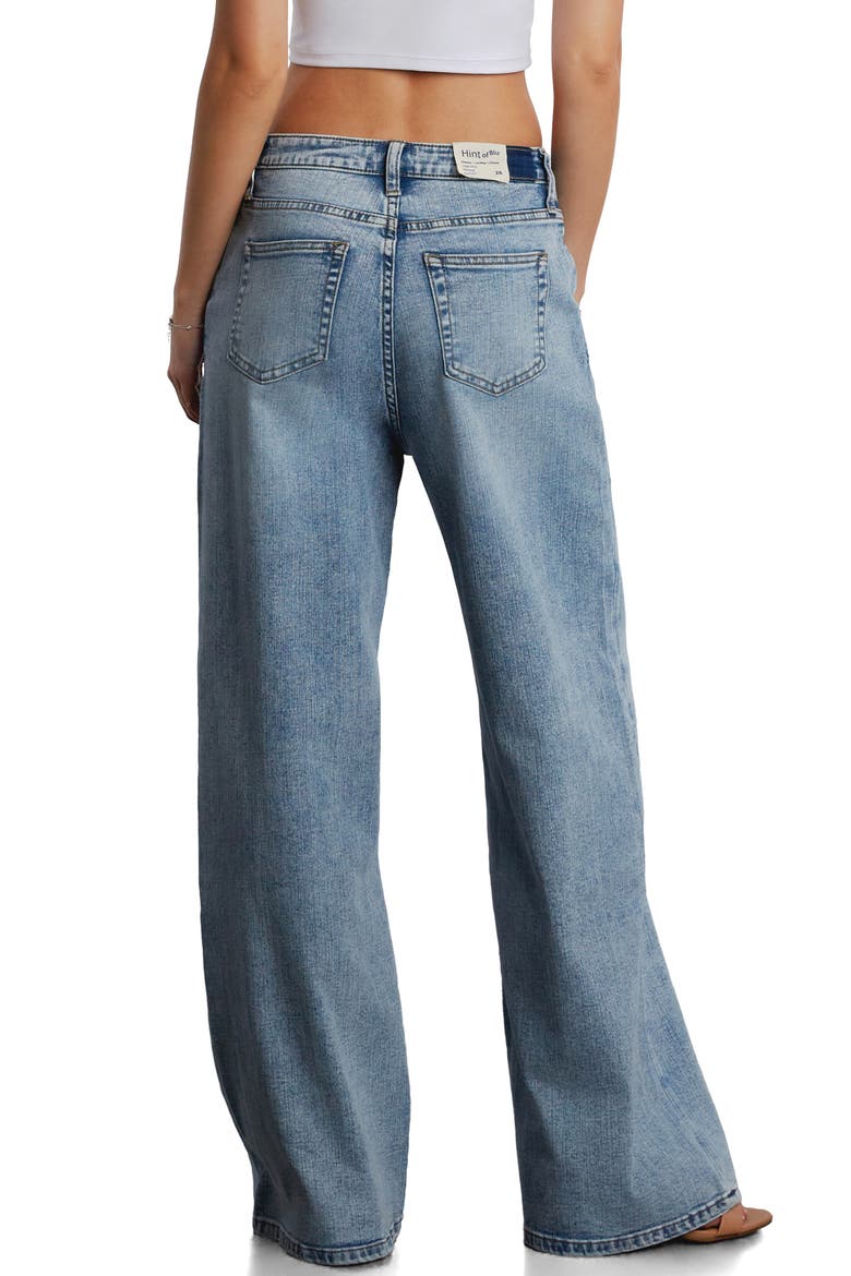 Tuck & Go Straight Leg Jeans, Alternate, color, DENIM WATER