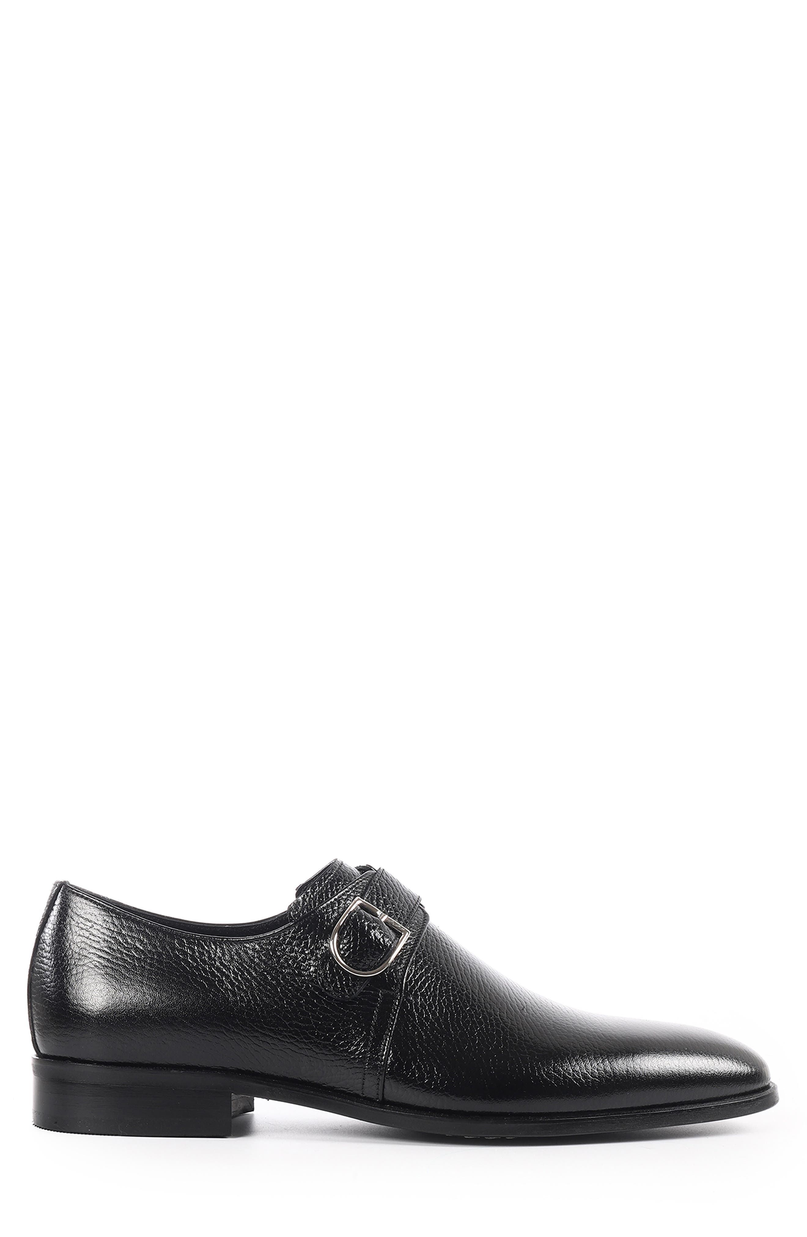 VELLAPAIS Astra Monk Shoe, Alternate, color, Black