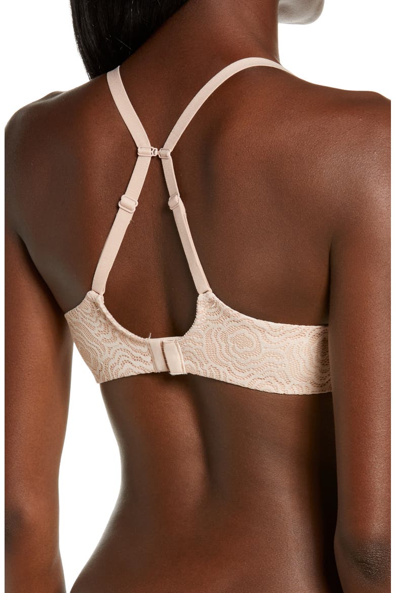C Jolie Comfort Convertible T-Shirt Bra, Alternate, color, ROSE