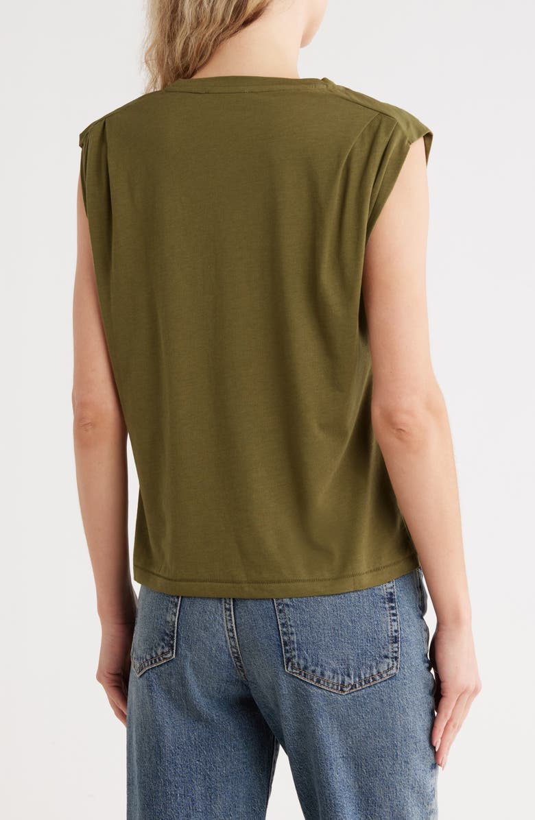 JASON WU Cap Sleeve Top, Alternate, color, Weeping Willow