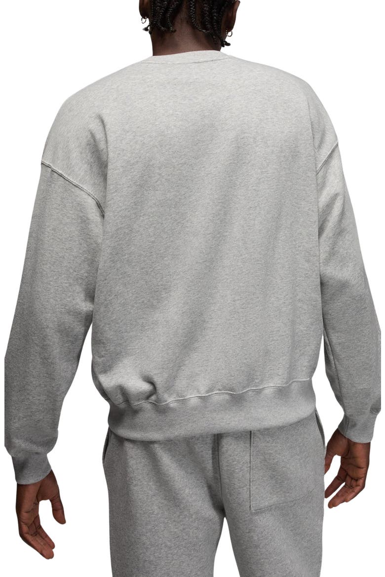Graphic Fleece Sweatshirt, Alternate, color, GREY HEATHER/ GAMMA BLUE