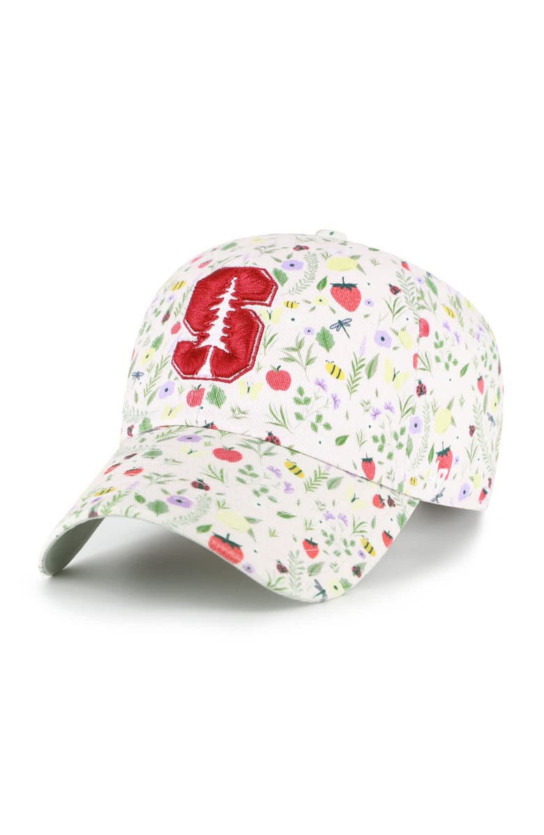 '47 Women's '47  Natural Stanford Cardinal Posey Clean Up Adjustable Hat, Main, color, Natural