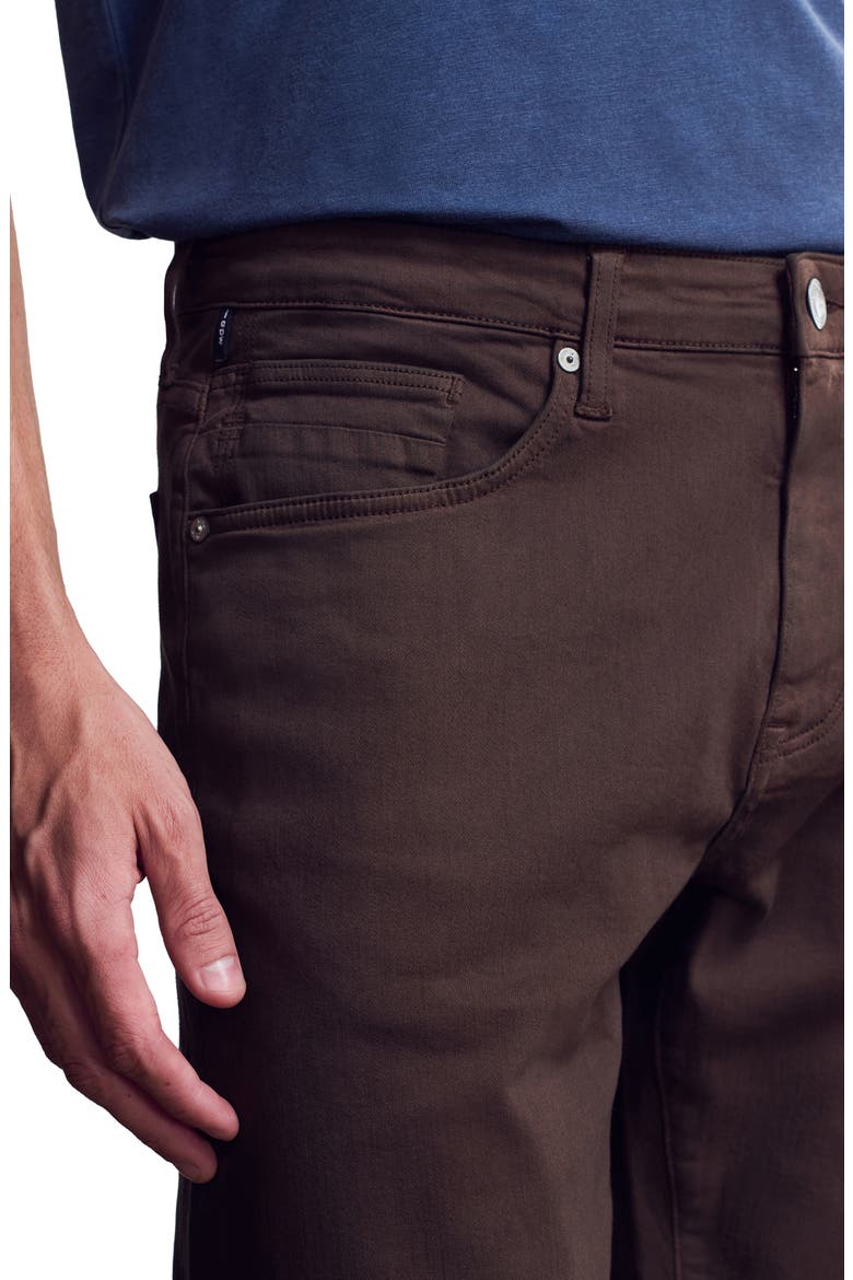 Bridge Straight Leg Jeans, Alternate, color, COFFEE BEAN DENIM