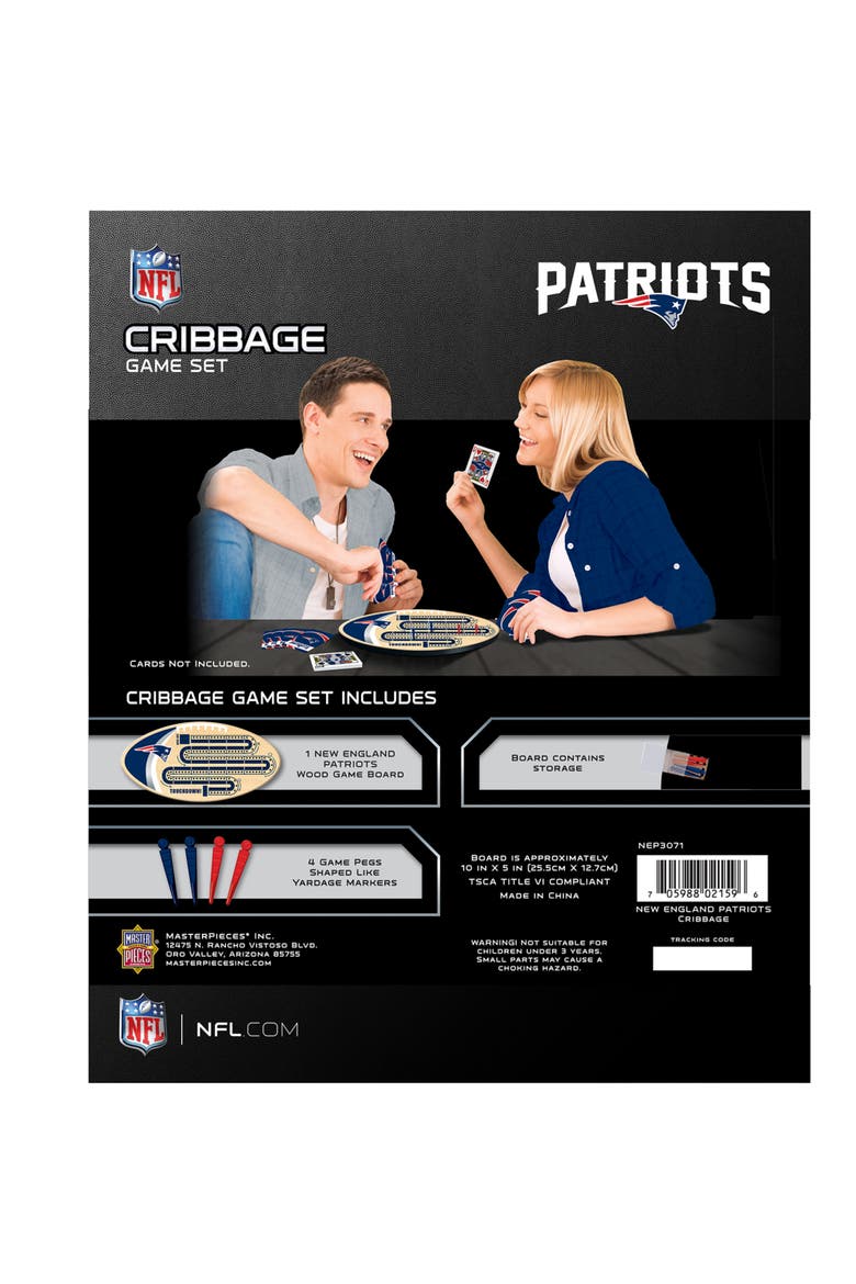 New England Patriots Cribbage, Alternate, color, Multicolor