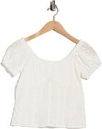 Vigoss Eyelet Off Shoulder Top