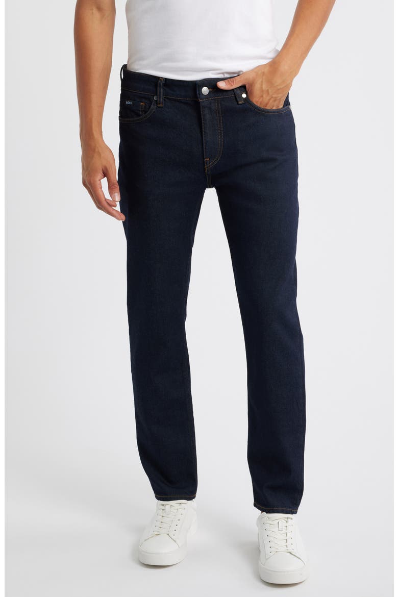 Delaware Slim Fit Jeans, Main, color, NAVY