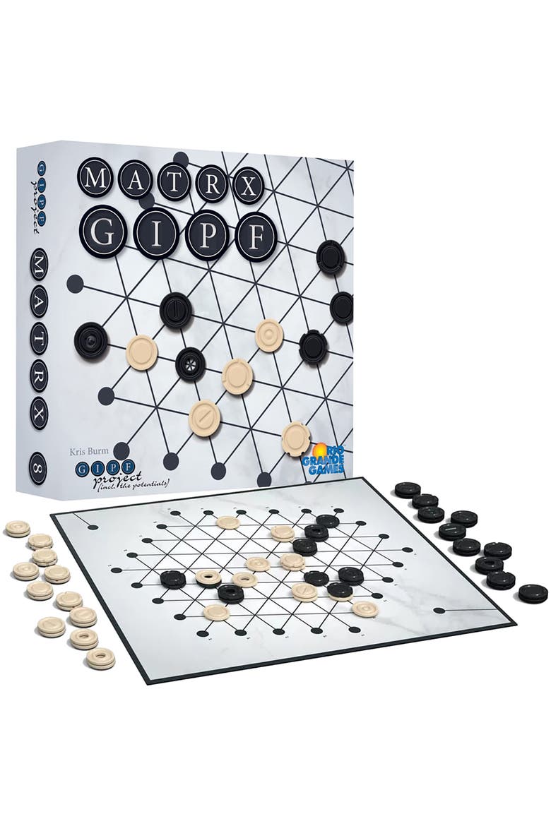 Matrx Gipf Piece Moving Strategy Board Game, Ages 14+, Alternate, color, Multicolored