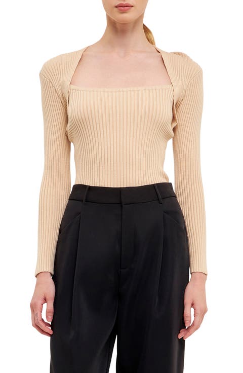 Long Sleeve Knit Top