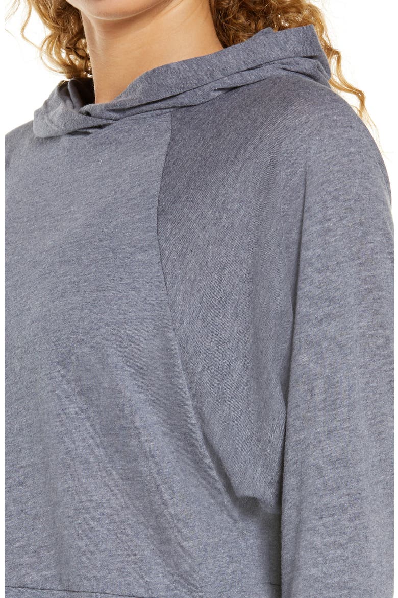 Never Been Hoodie, Alternate, color, NOCTURNAL NAVY HEATHER