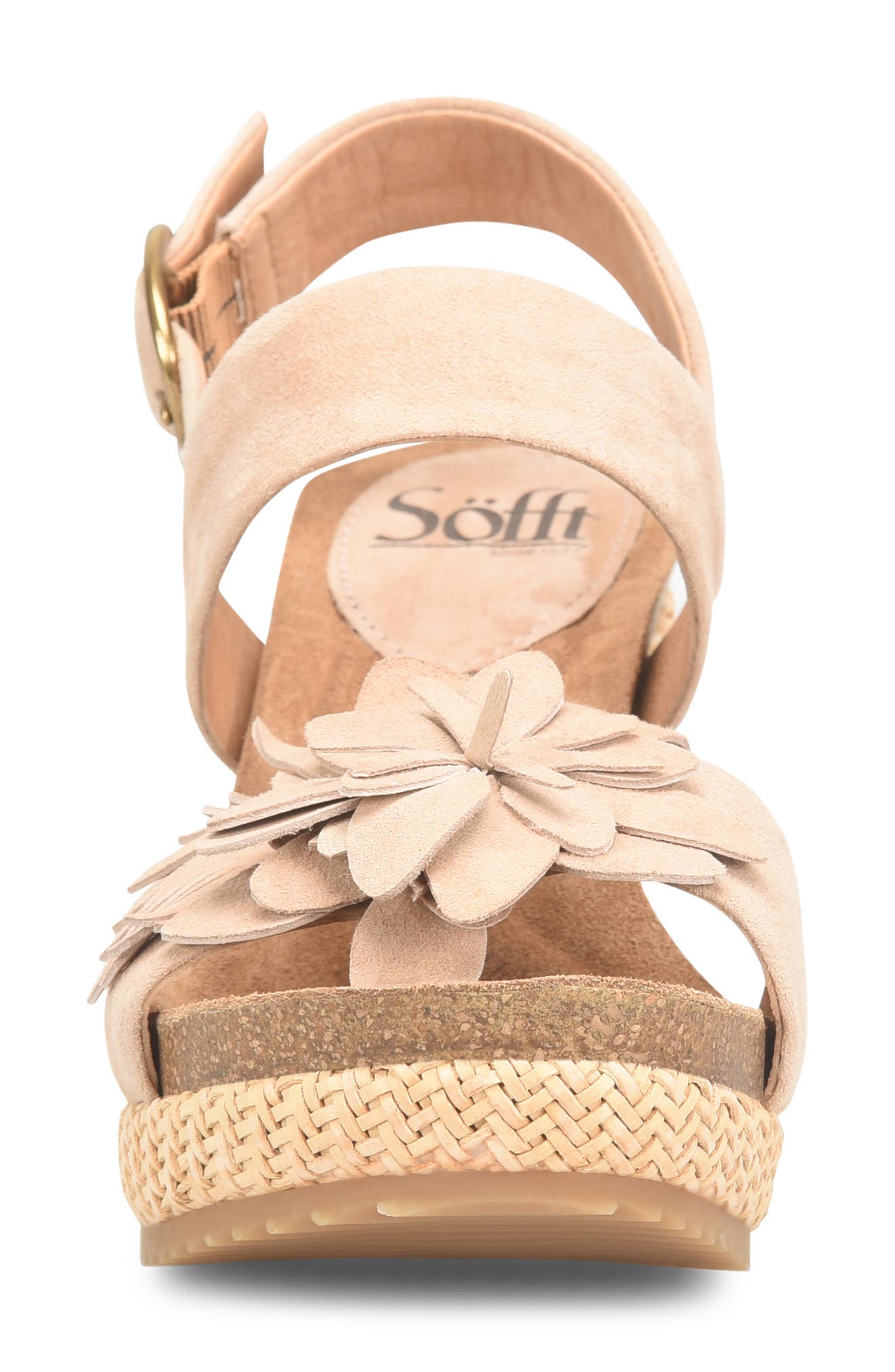 Söfft Cali Wedge Sandal, Alternate, color, 