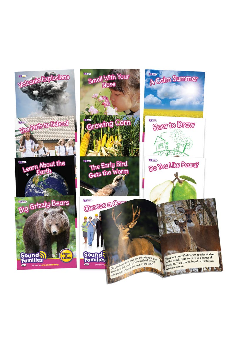 Decodable Readers Sound Families Rcontrolled, Main, color, Multicolored
