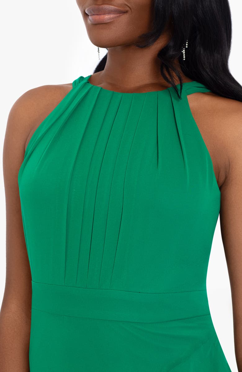 Betsy & Adam Ruffle Chiffon Gown, Alternate, color, 