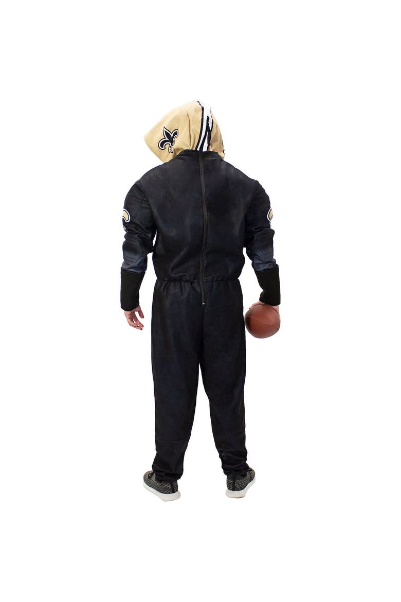 Men's Black New Orleans Saints Game Day Costume, Alternate, color, Black