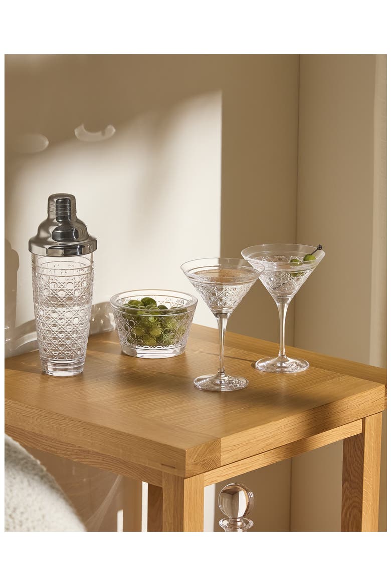 Opulence Crystal Cocktail Shaker, Alternate, color, NO COLOR