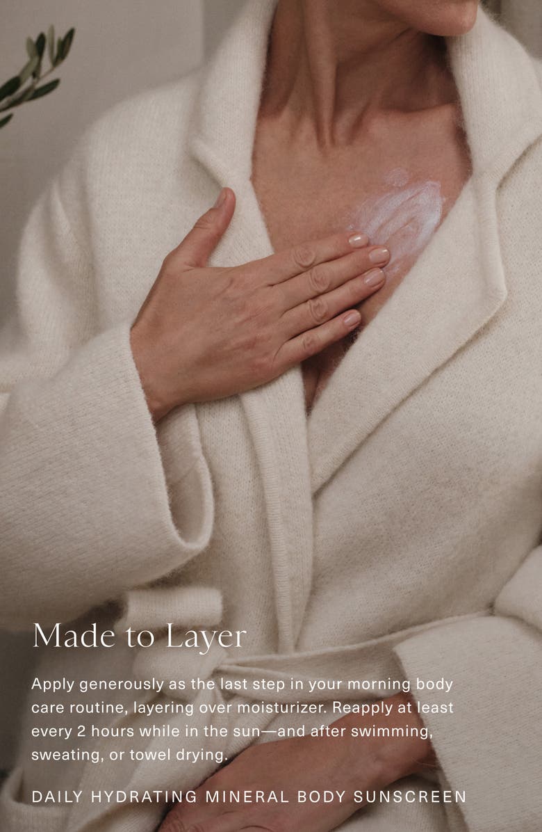 Oak Essentials Daily Hydrating Mineral Body Sunscreen Broad Spectrum SPF 30, Alternate, color, 