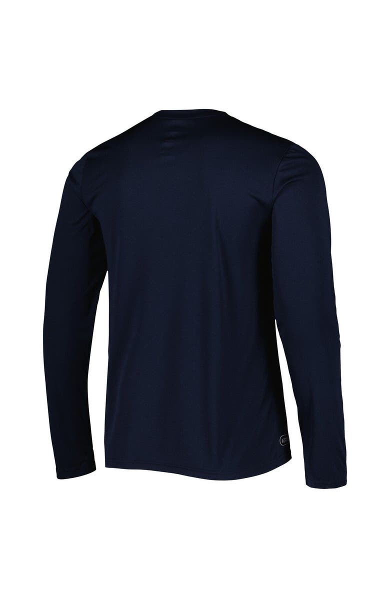 New Era Men's New Era Navy Chicago Bears Combine Authentic Offsides Long Sleeve T-Shirt, Alternate, color, 