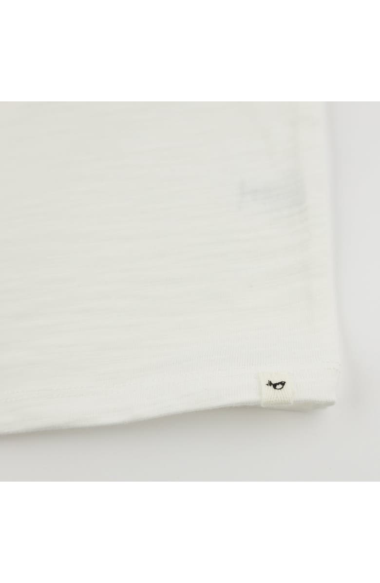 oh baby! Ruffle Cotton Slub Layla Tee, Alternate, color, Oyster