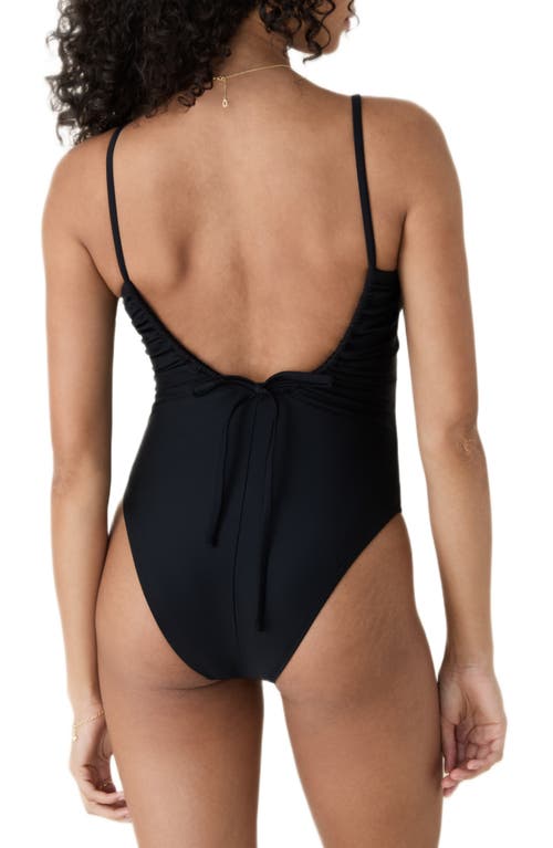 Andie The Liku One-piece Swimsuit In Black