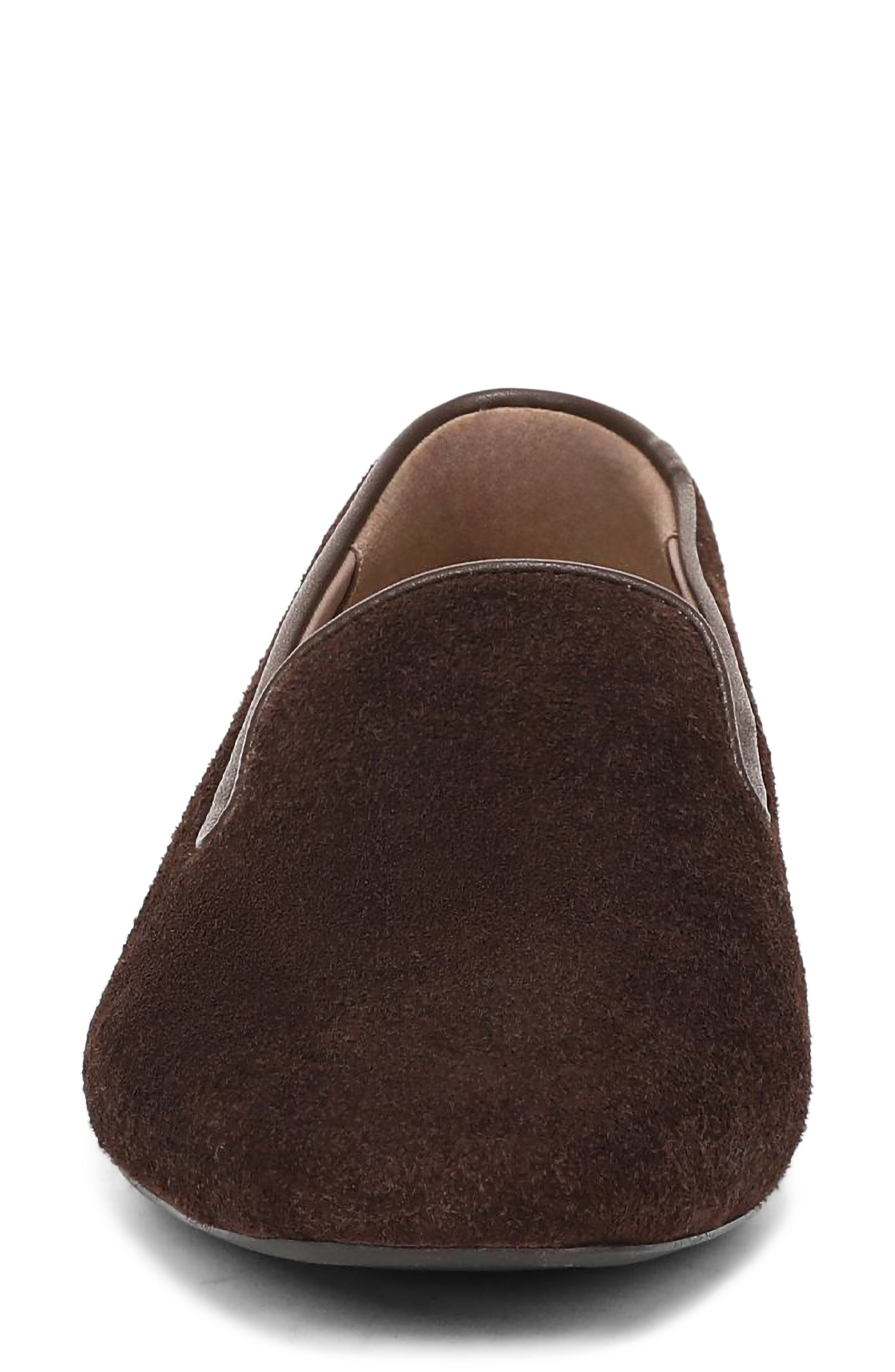 Charm Flat, Alternate, color, CHOCOLATE SUEDE