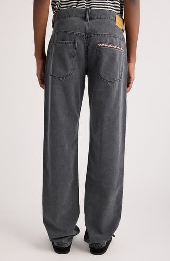 Isabel Marant Lewys Embroidered Straight Leg Jeans | Nordstrom