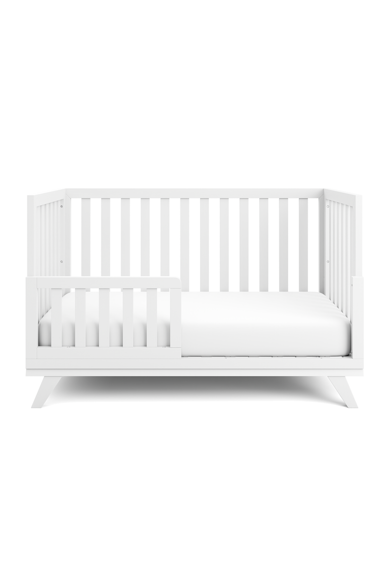 Crib Conversion Kit for Toddlers Ages 15 Months+, Alternate, color, White