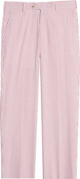 Berle Flat Front Seersucker Pants