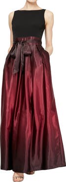 SL FASHIONS SLNY Ombre Satin Gown