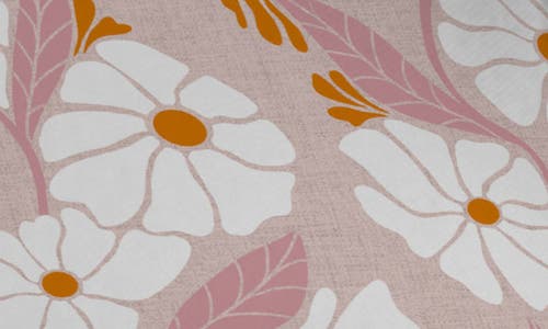 Deny Designs Viveta Groovy Floral Accent Pillow In Pink