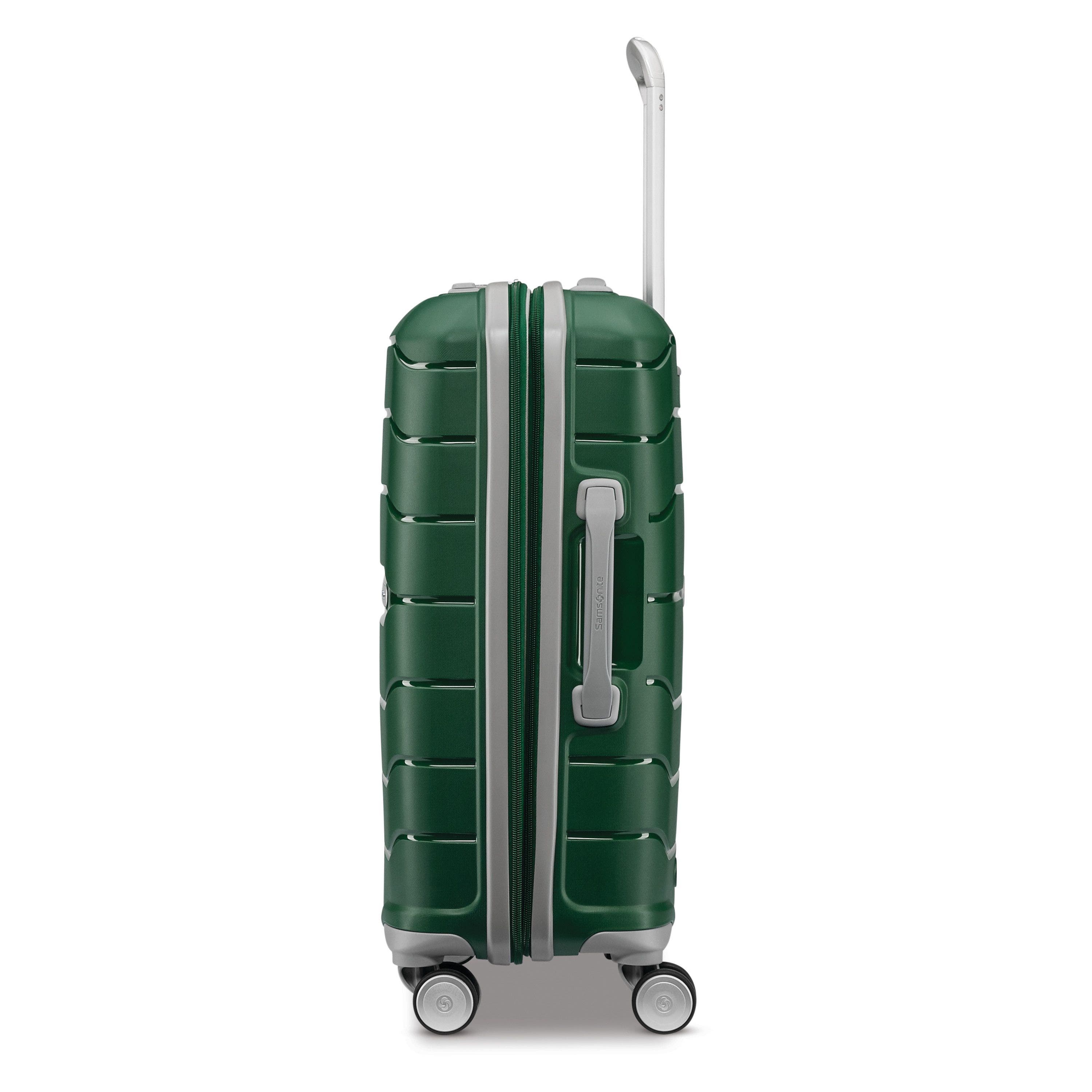 Samsonite Freeform Carry-On 21-Inch Hardside Expandable with Double Spinner Wheels, Alternate, color, Pine Green