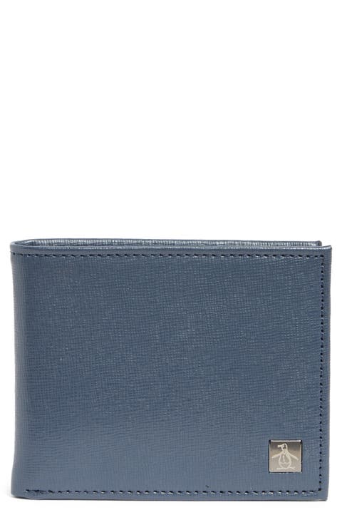 Saffiano Bifold Leather Wallet