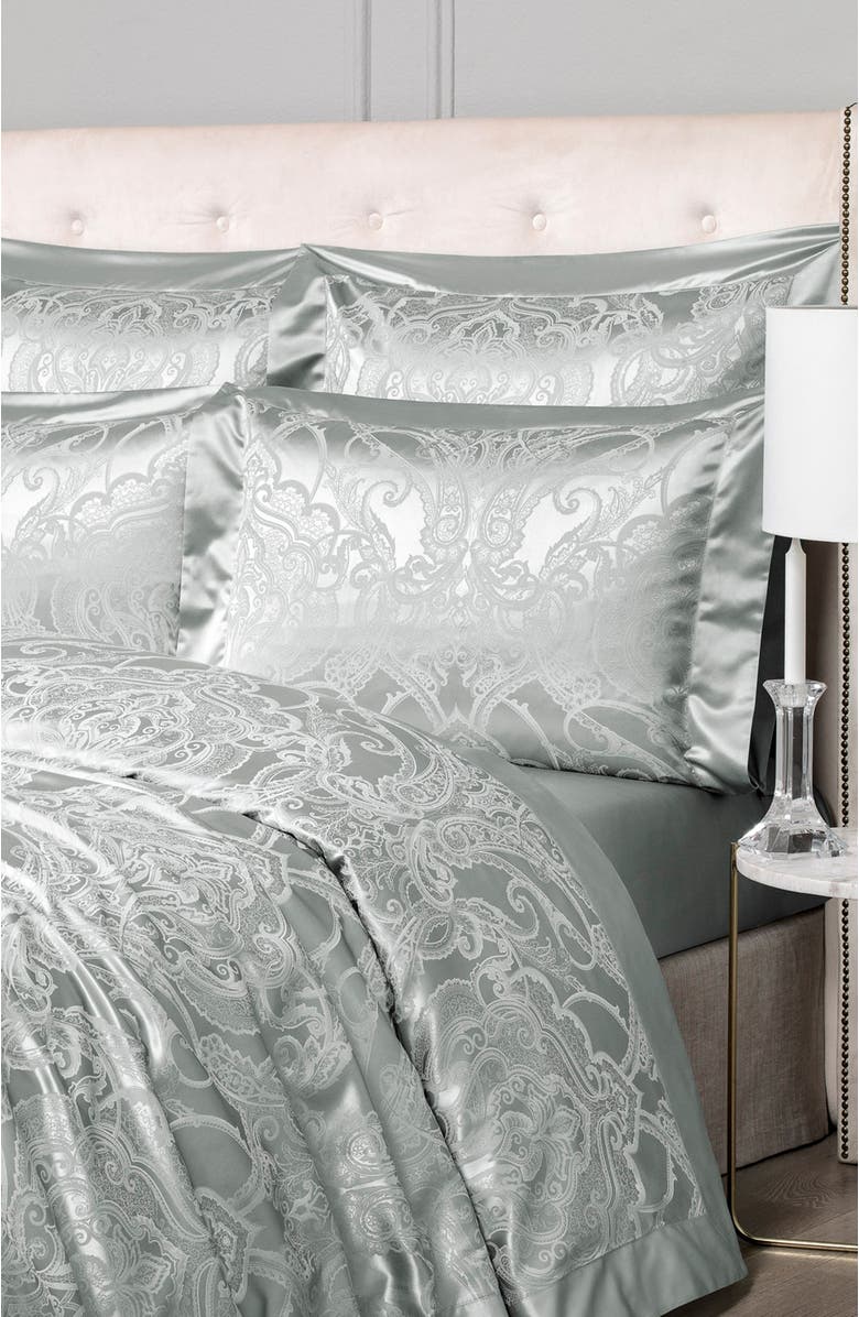 Togas Somerset Duvet Cover, Alternate, color, Grey