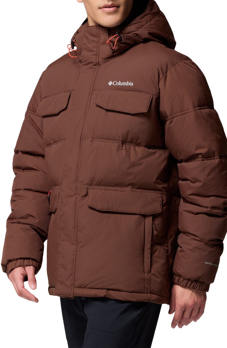 Columbia Landroamer<sup>™</sup> Water Repellent Puffer Jacket, Alternate, color, Tobacco