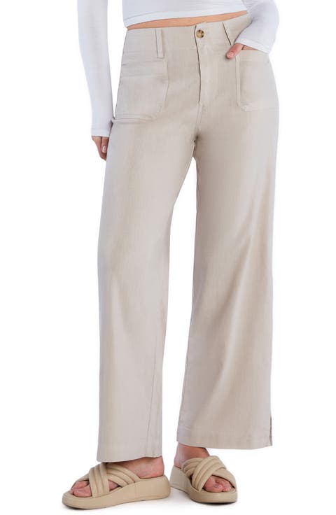 Bliss High Waist Cotton Blend Pants