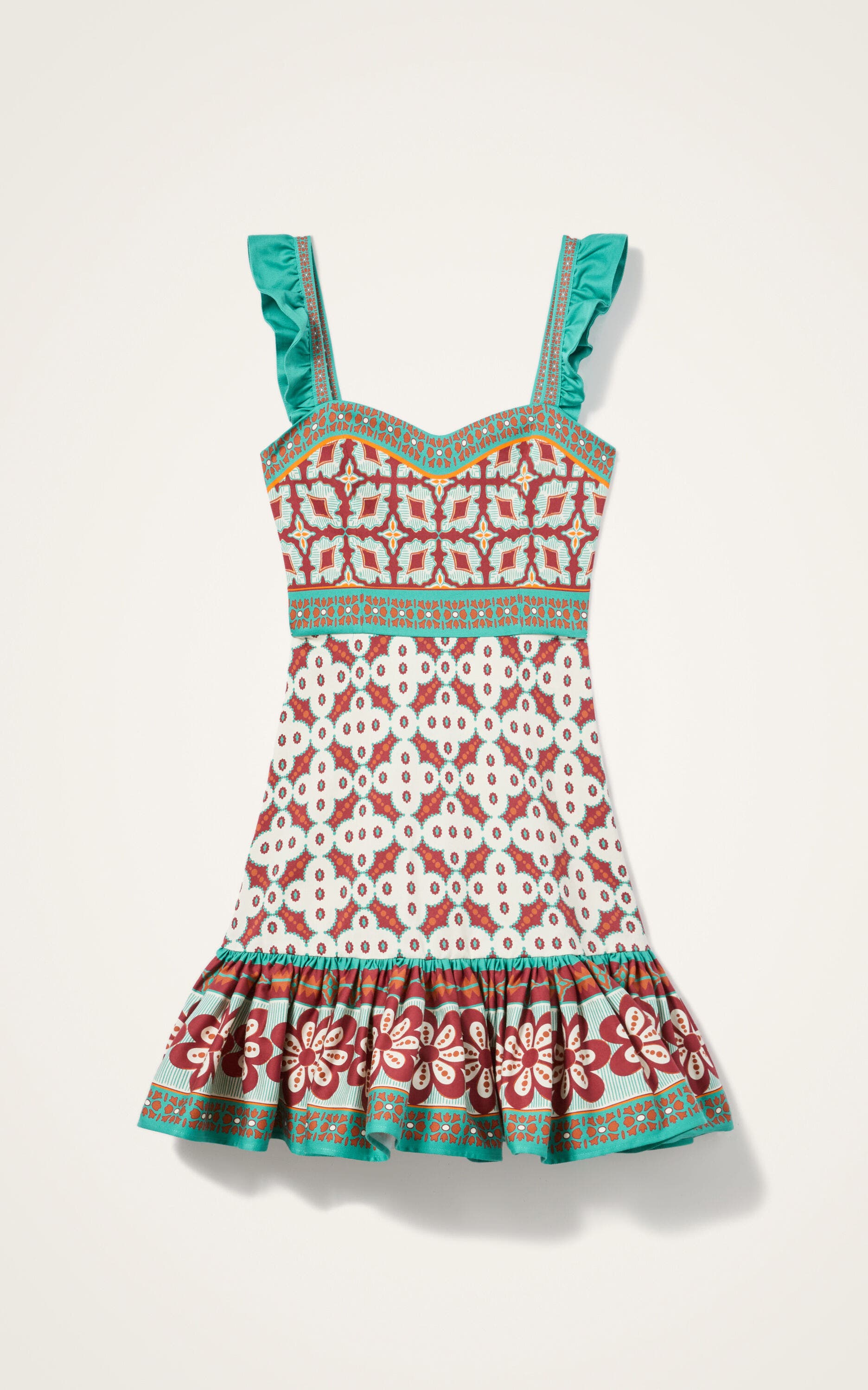 La DoubleJ Mini Gingerbread Dress Pagoda Placée Rust (Women) | Nordstrom