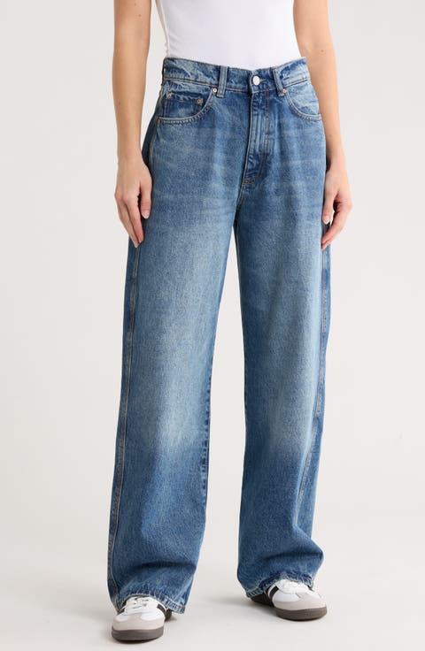 Taylor High Waist Relaxed Barrel Jeans (Endless Sea)