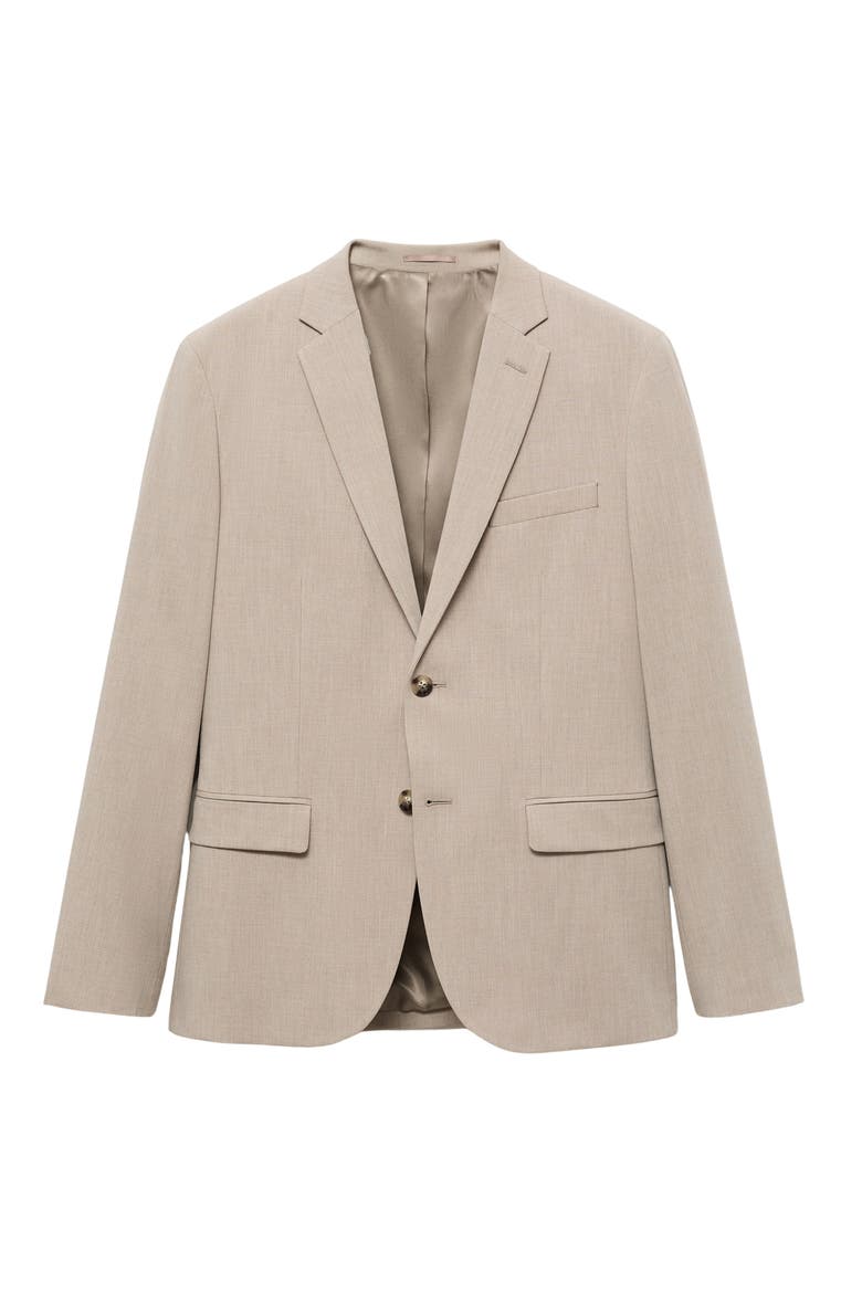 Slim Fit Suit Jacket, Alternate, color, SAND