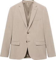 MANGO Slim Fit Suit Jacket