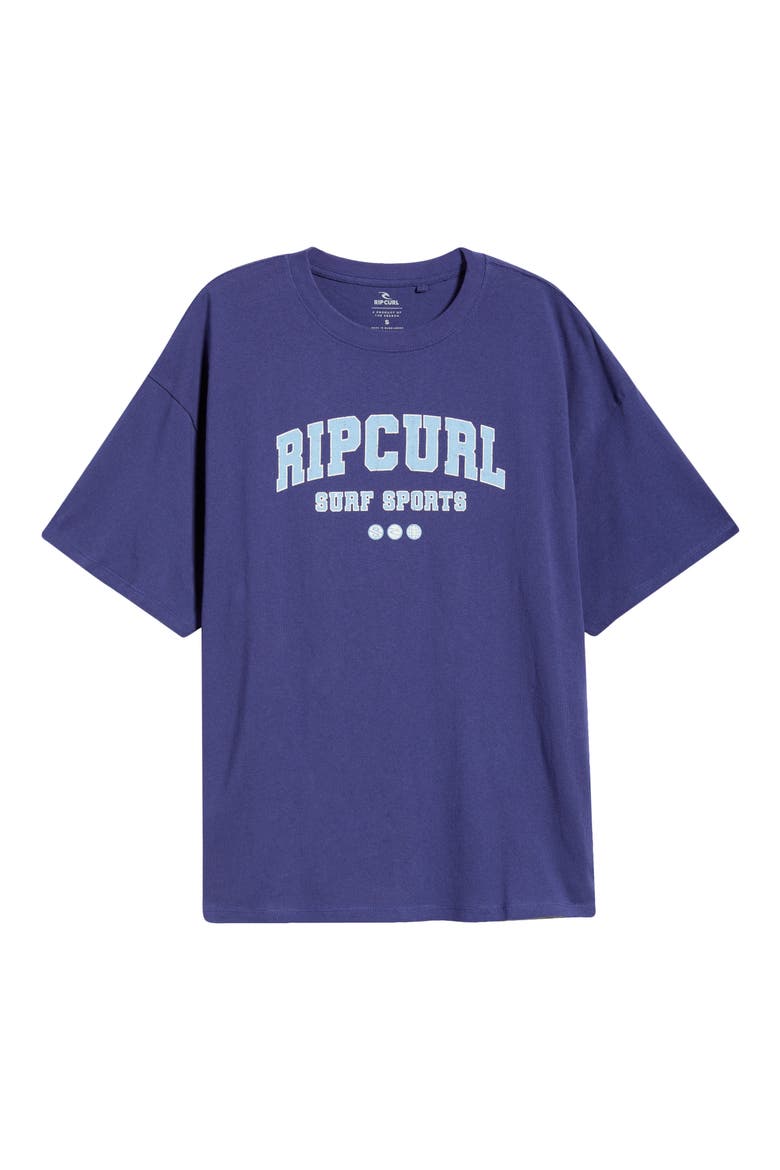 Varsity Sports Graphic Heritage Tee, Alternate, color, DARK BLUE
