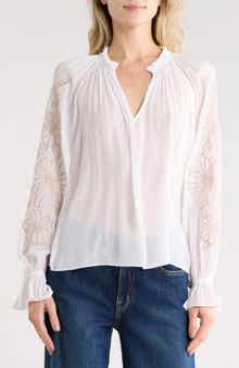 Ramy Brook Sakura Woven Top