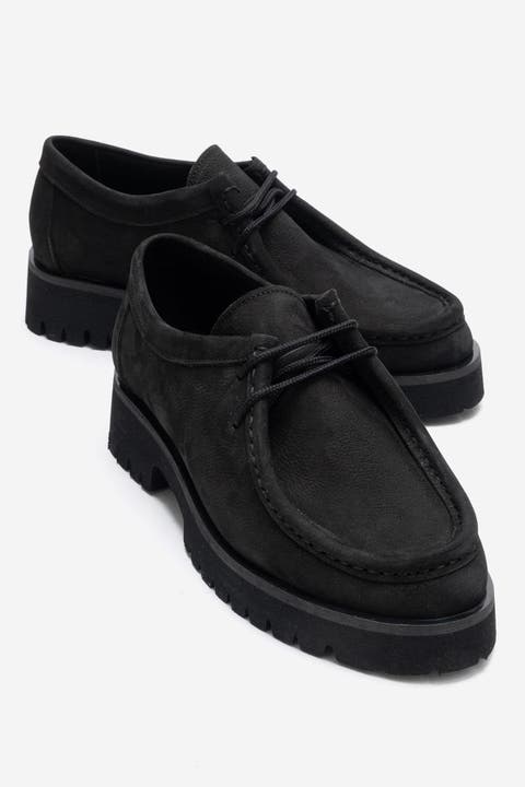 Talia Leather Lace Up Loafer (Women)