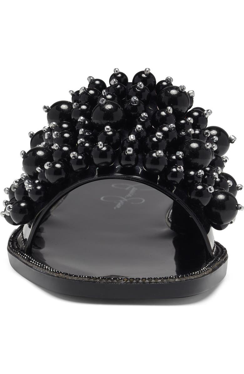 Jessica Simpson Kassime Crystal Embellished Jelly Slide Sandal, Alternate, color,