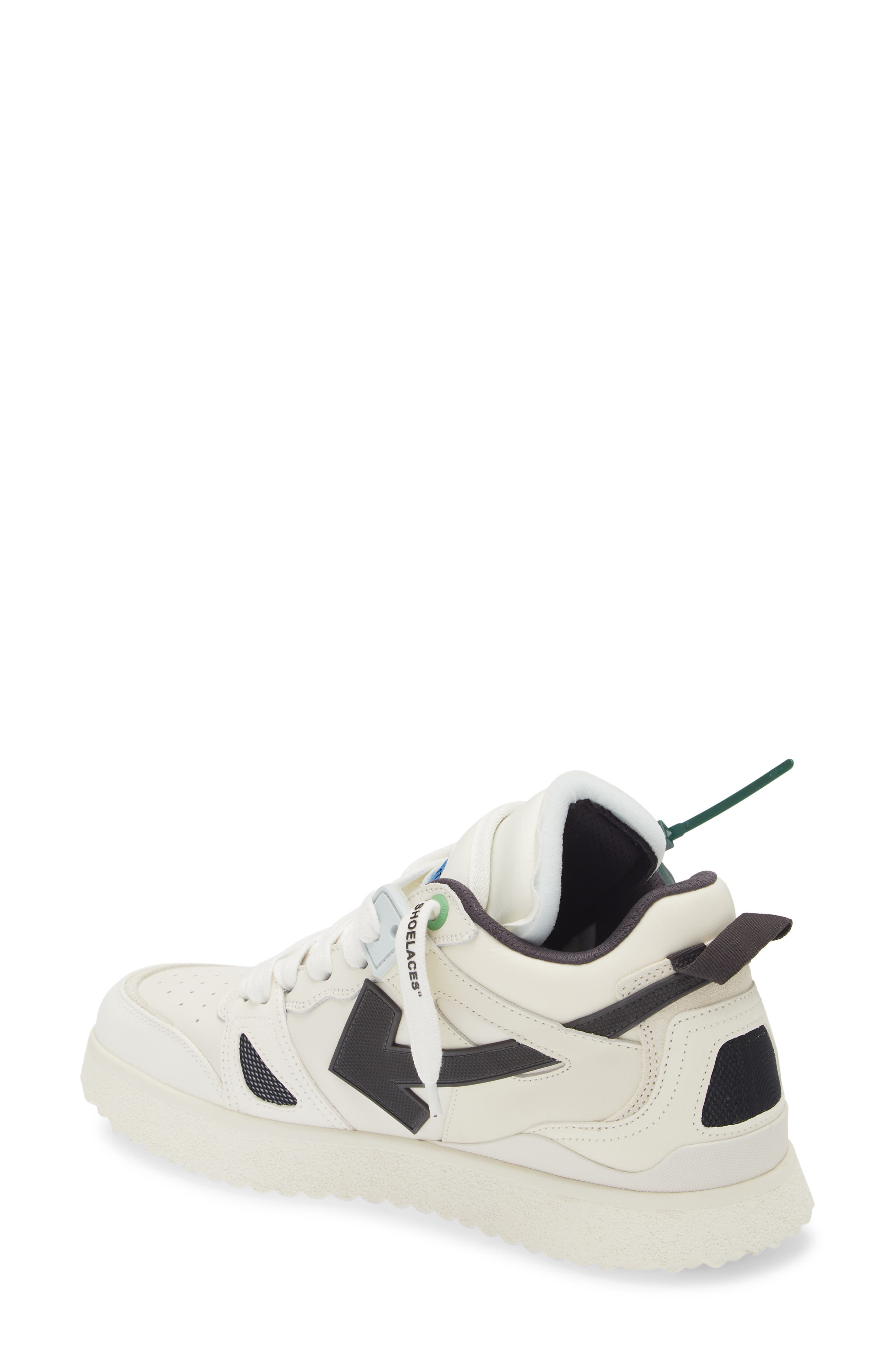 Off-White Mid Top Sponge Sneaker, Alternate, color, 