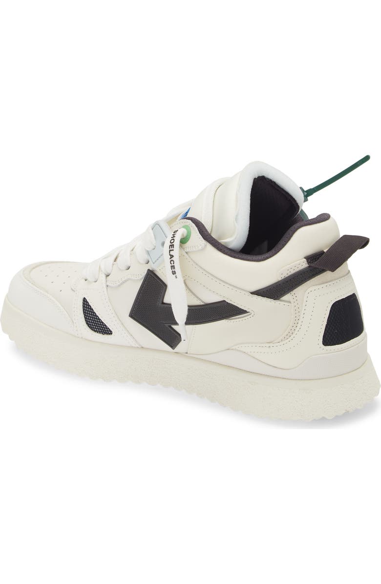 Off-White Mid Top Sponge Sneaker, Alternate, color,