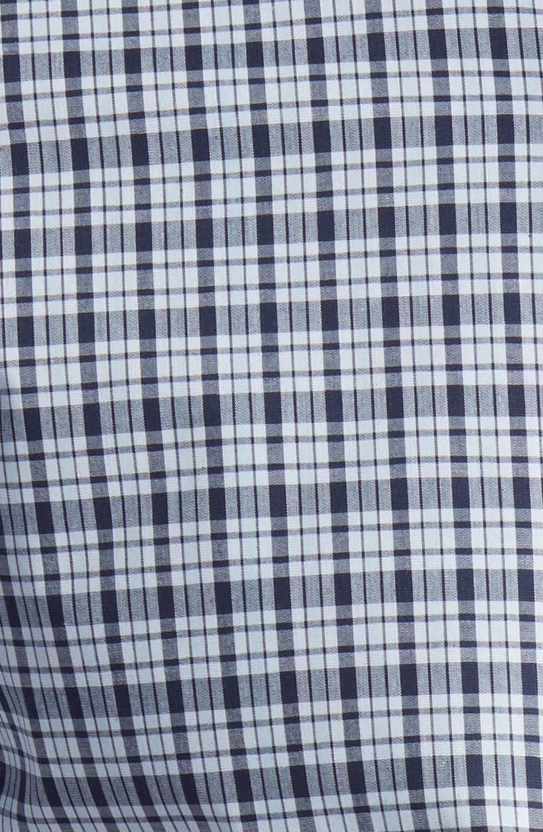 Nordstrom Trim Fit Tech-Smart Plaid Button-Down Shirt, Alternate, color,