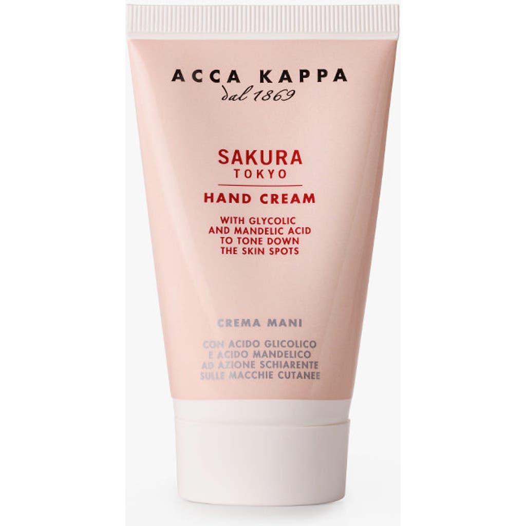 Acca Kappa Sakura Tokyo Hand Cream In White